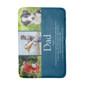 Best Ever Pap Definition Photo Blue Badmat (Voorkant Verticaal)