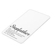 Best Ever Stepfather, Stepdad Definition Script Magneet (Linkerzijde)