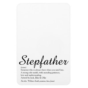 Best Ever Stepfather, Stepdad Definition Script Magneet
