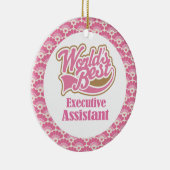 Best Executive Assistant Gift Ornament ter wereld (Rechts)