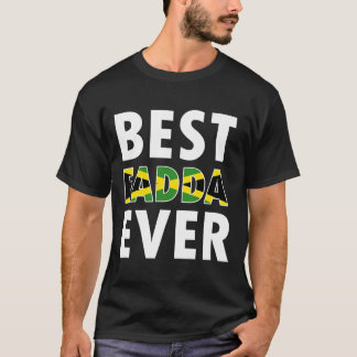Best Fadda Ever Funny Jamaican Dad Fathers Day Gif T-shirt