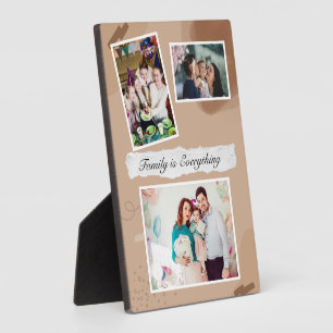 Best Family is Alles Tafelblad plaque Fotoplaat