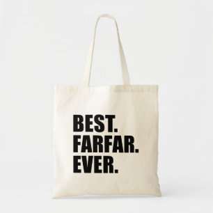 Best Farfar Ever Swedish Grandfather Canvas tas
