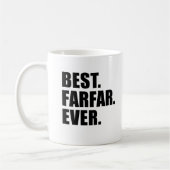 Best Farfar Ever Swedish Grandfather Koffiemok (Links)