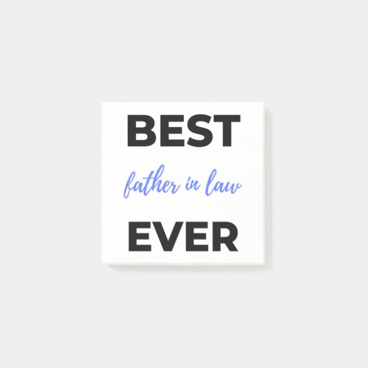 Best Father In Law Ever 2 Post-it® Notes (Voorkant)