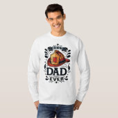 Best Fireman Dad Ever T-shirt (Voorkant volledig)