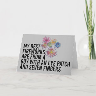 Best Fireworks Funny Pyrotechnic 4 juli Kaart
