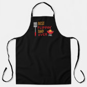 Best Flippin' Dad Ever Apron, Vaderdag Apron Schort (Voorkant)