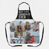 Best Flippin' Grandpa Ever | Fotocollage Schort (Voorkant)