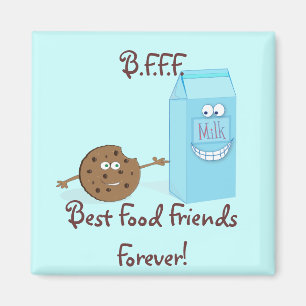 Best Food Friends Forever Magnet Magneet