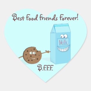 Best Food Friends Forever Sticker