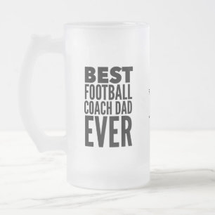 Best Football Coach Pap Vaderdag  Matglas Bierpul