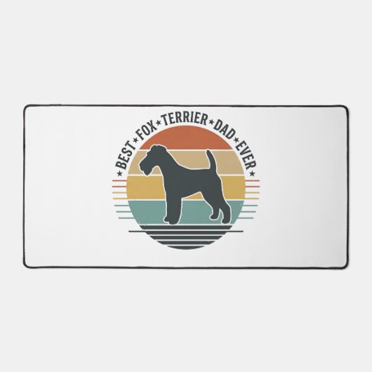 Best Fox Terrier Dad Ever Vintage Dog Shirt_1 (Recto)