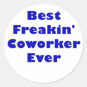 Best Freakin Coper Ever Ronde Sticker