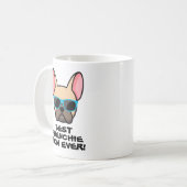 Best Frenchie Ma Moederdag Coffee Mok (Voorkant links)