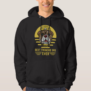 Best Frenchie Pap Ever French Bulldog Lovers Hoodie