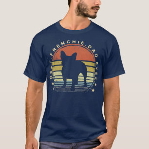 Best Frenchie Pap Ever Hondenliefhebber Bulldog T-shirt