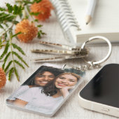 Best Friend Custom Photo Creëer je eigen Sleutelhanger (Voorkant Rechts)