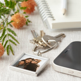 Best Friend Custom Photo Creëer je eigen Sleutelhanger