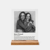 Best Friend dictionary Definition wedding gift (Recto)