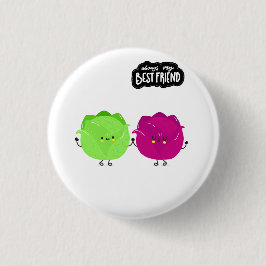 Best Friend Food Friendship Ronde Button 3,2 Cm