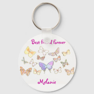 Best Friend Forever Butterfly Sleutelhanger