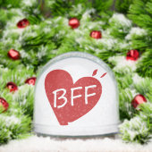 Best Friend Forever Friendship – Heartfelt Friend Sneeuwbol (Kerstmis)