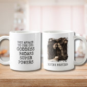 Best Friend Gift Coffee Mug Bestie Goddess Photo