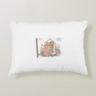 Best friend gift pillow accent kussen