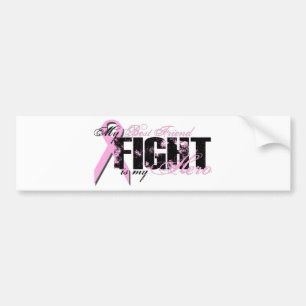 Best Friend Hero - Fight Breast Cancer Bumpersticker