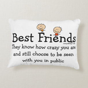 Best Friend Knows Decoratief Kussen