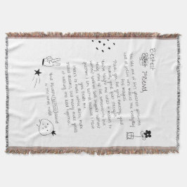 Best Friend Letter Deken