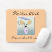 Best Friend Mousepad, Man van Haiku Muismat (Met muis)