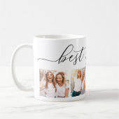 Best Friends 4 Photo Collage Coffee Mok (Links)