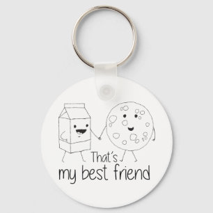 Best Friends BFF Friendship Art Sleutelhanger