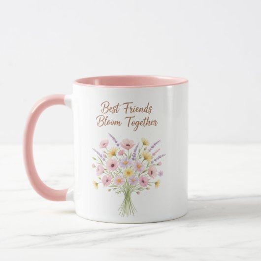 Best Friends Bloom Together Mug Mok (Links)