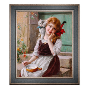 Best Friends by Emile Vernon Retouched by Xzendor7 Foto Afdruk