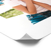 Best Friends Calligraphy Photo Collage Poster (Hoek)