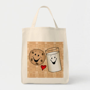Best Friends, Cookies Love Milk Grocery Tas