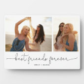 Best Friends Forever 2 Photo Collage Plaque (Devant)