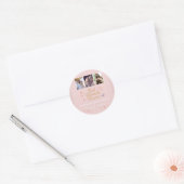 Best Friends Forever – 3 foto-collagesticker Ronde Sticker (Envelop)