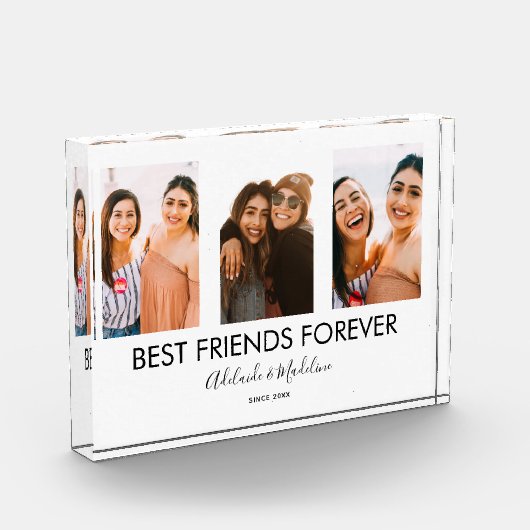 Best Friends Forever 3 Photo Collage Gift Fotoblokken (Links)