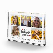 Best Friends Forever 5 Photo Collage Block Fotoblokken (Rechts)