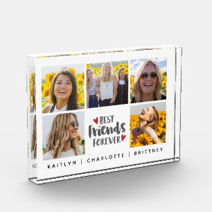 Best Friends Forever 5 Photo Collage Block Fotoblokken