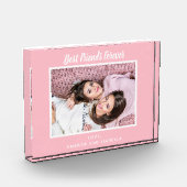 Best Friends Forever aangepaste foto roze (Links)