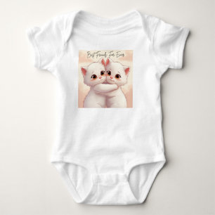Best Friends Forever Baby Bodysuit - Twee Schattig