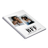 Best Friends Forever BFF Bestie Carnet photo (Côté Droit)