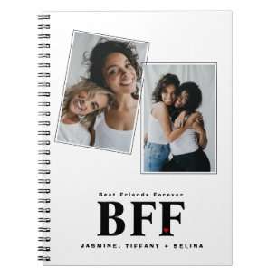 Best Friends Forever BFF Bestie Photo Notitieboek