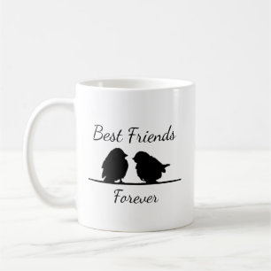 Best Friends Forever, BFF Cute Birds Koffiemok