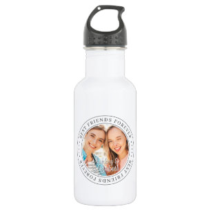 Best Friends Forever BFF Simple Moderne Foto Waterfles